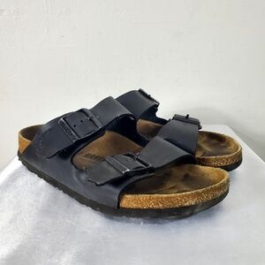 Birkenstock Arizona Genuine Classic Black Double Straps